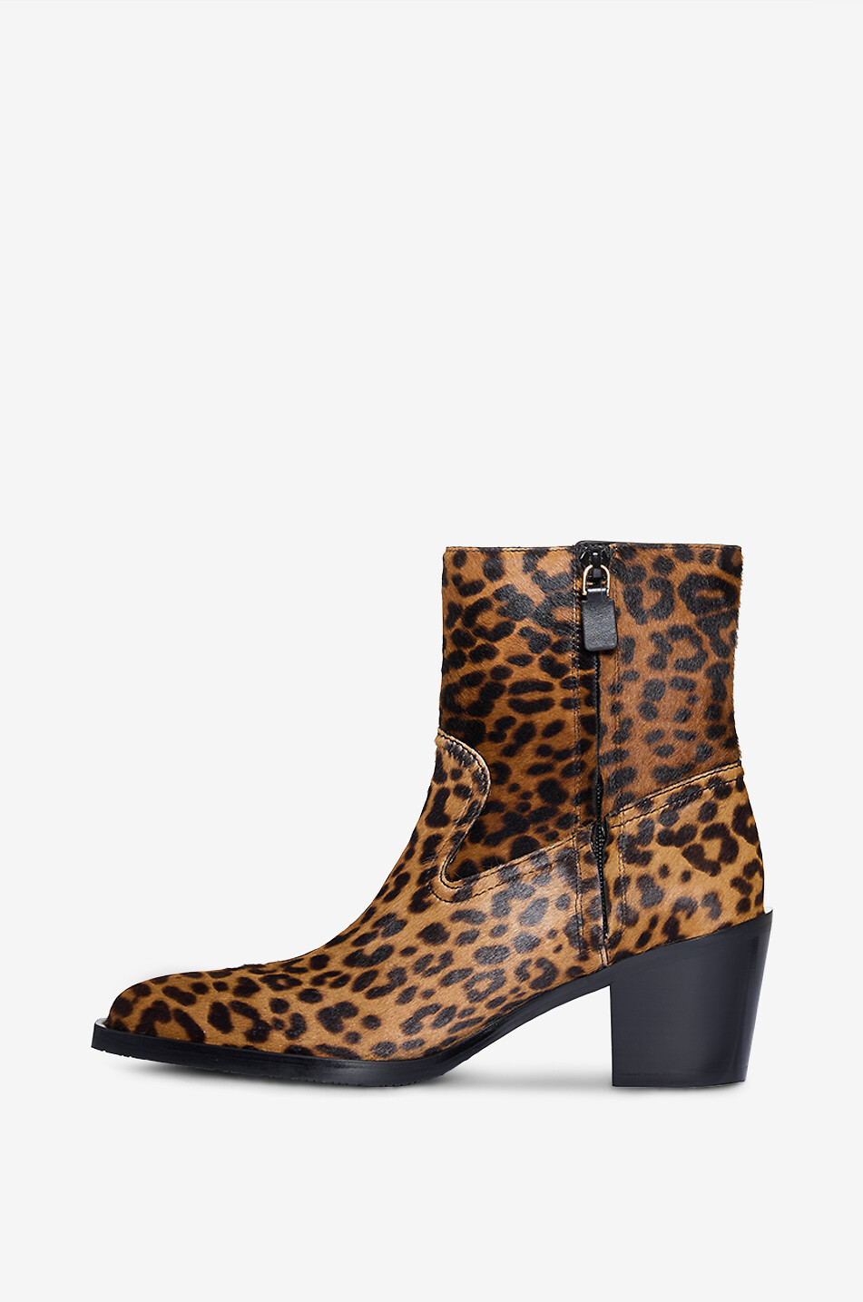 STUART WEITZMAN Tate 60 heeled leopard print ankle boots Women Brown 3