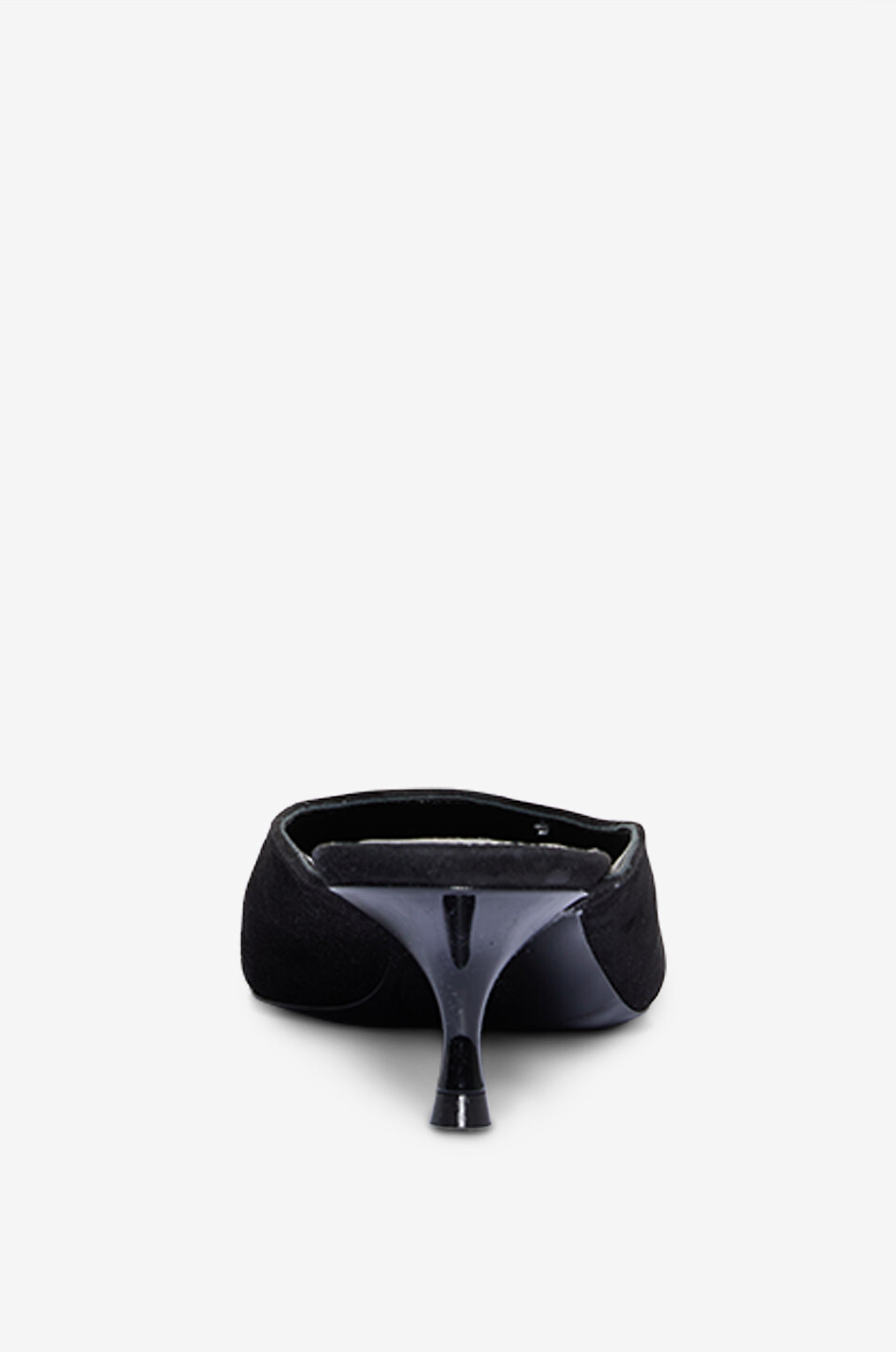 VICTORIA BECKHAM Sloan 45 heeled suede mules Women BLACK 4