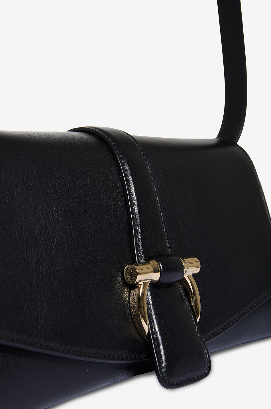 SALVATORE FERRAGAMO Gancini XS calfskin cross-body bag Women BLACK 6