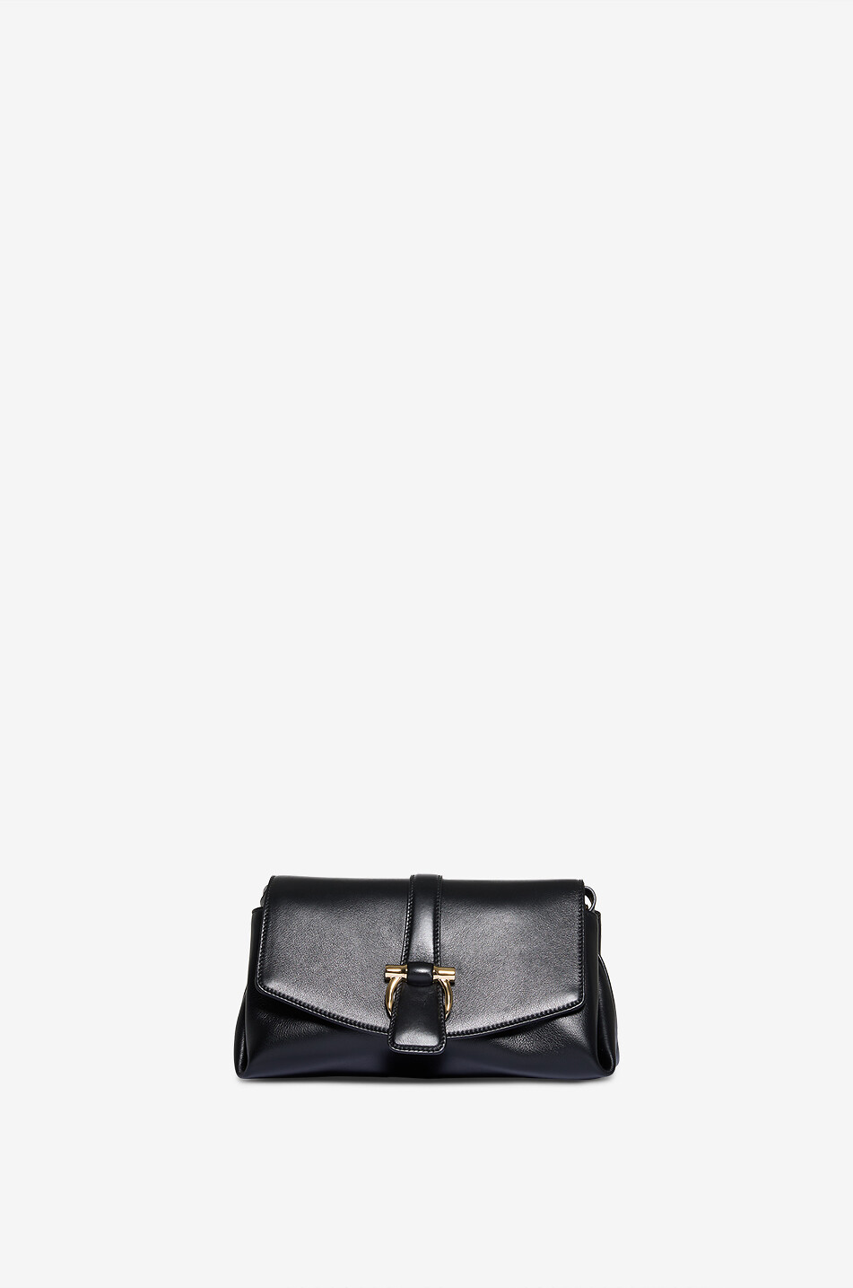 Sac porté croisé en cuir de veau Gancini XS