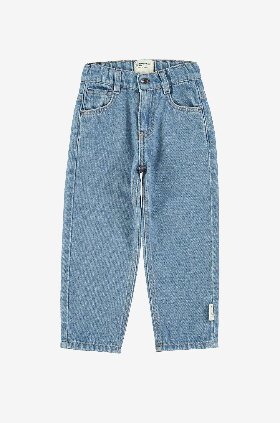 Jean clair droit enfant Light Blue