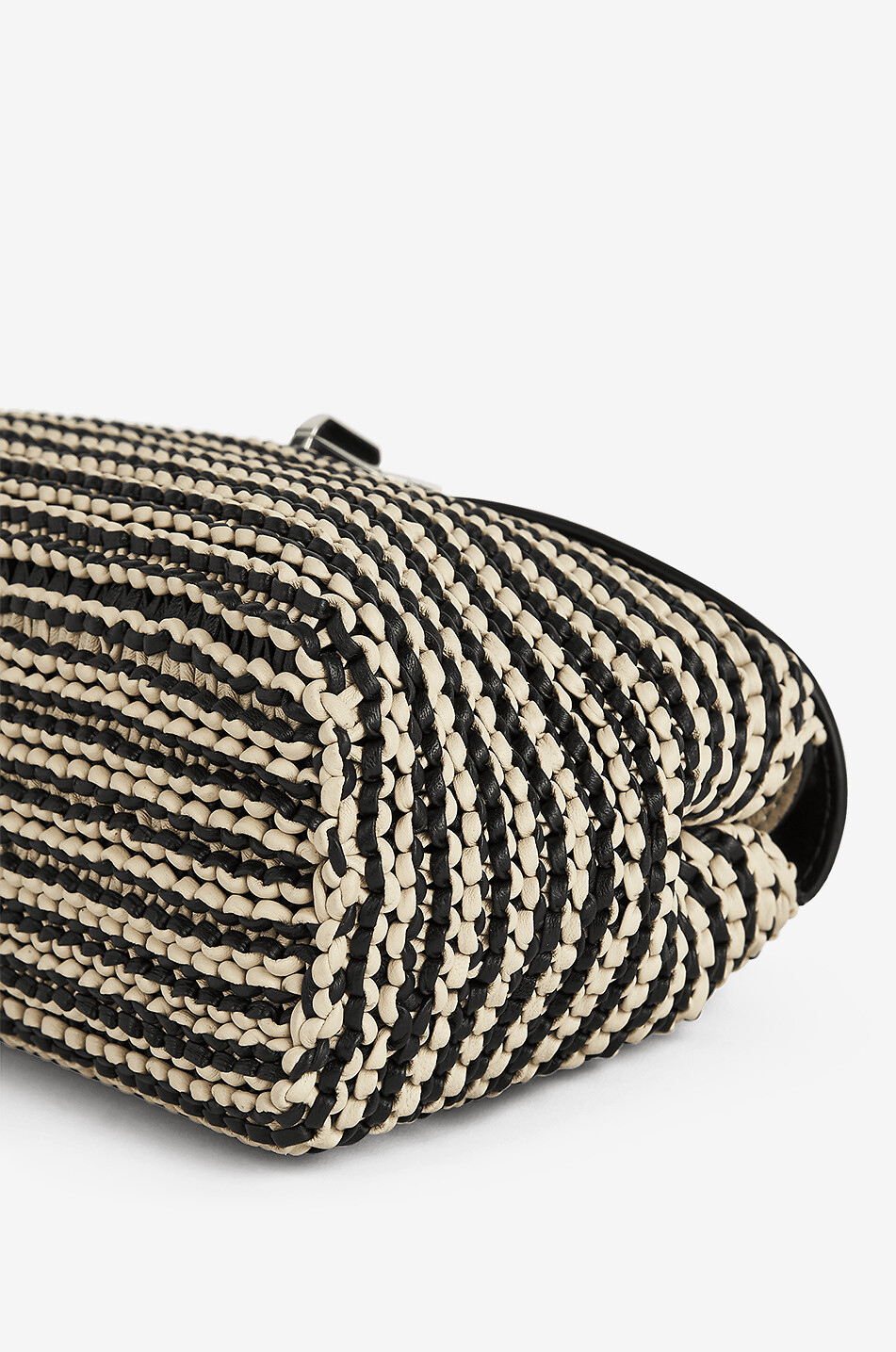 TOTEME Pochette tressée en cuir T-Lock Femme MULTICOLORE 5