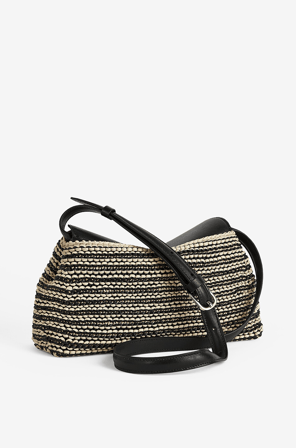 TOTEME Pochette tressée en cuir T-Lock Femme MULTICOLORE 2