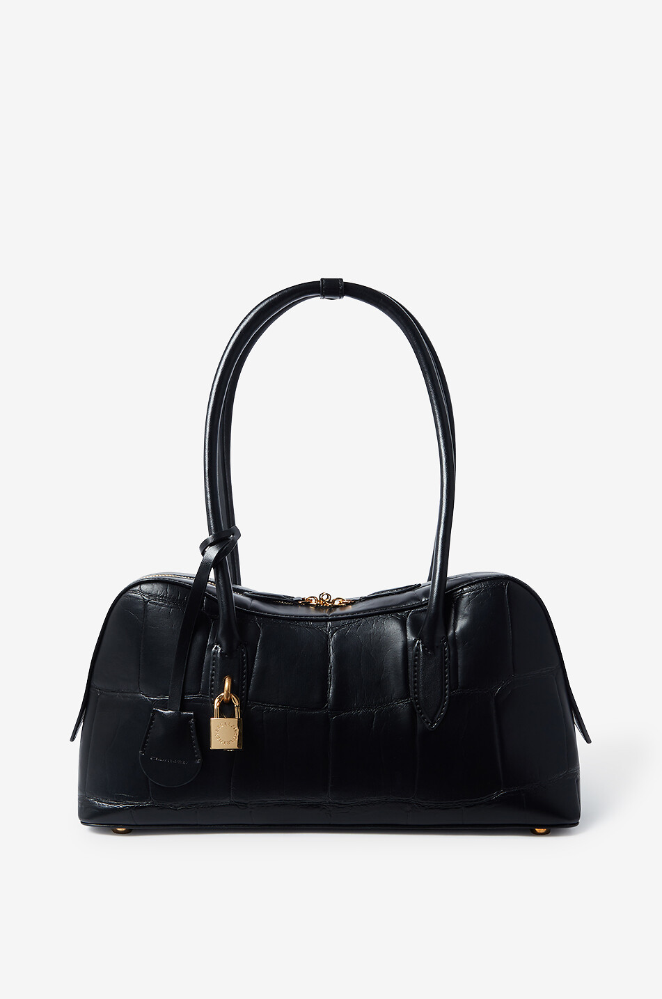 Ryder croc embossed faux leather shoulder bag