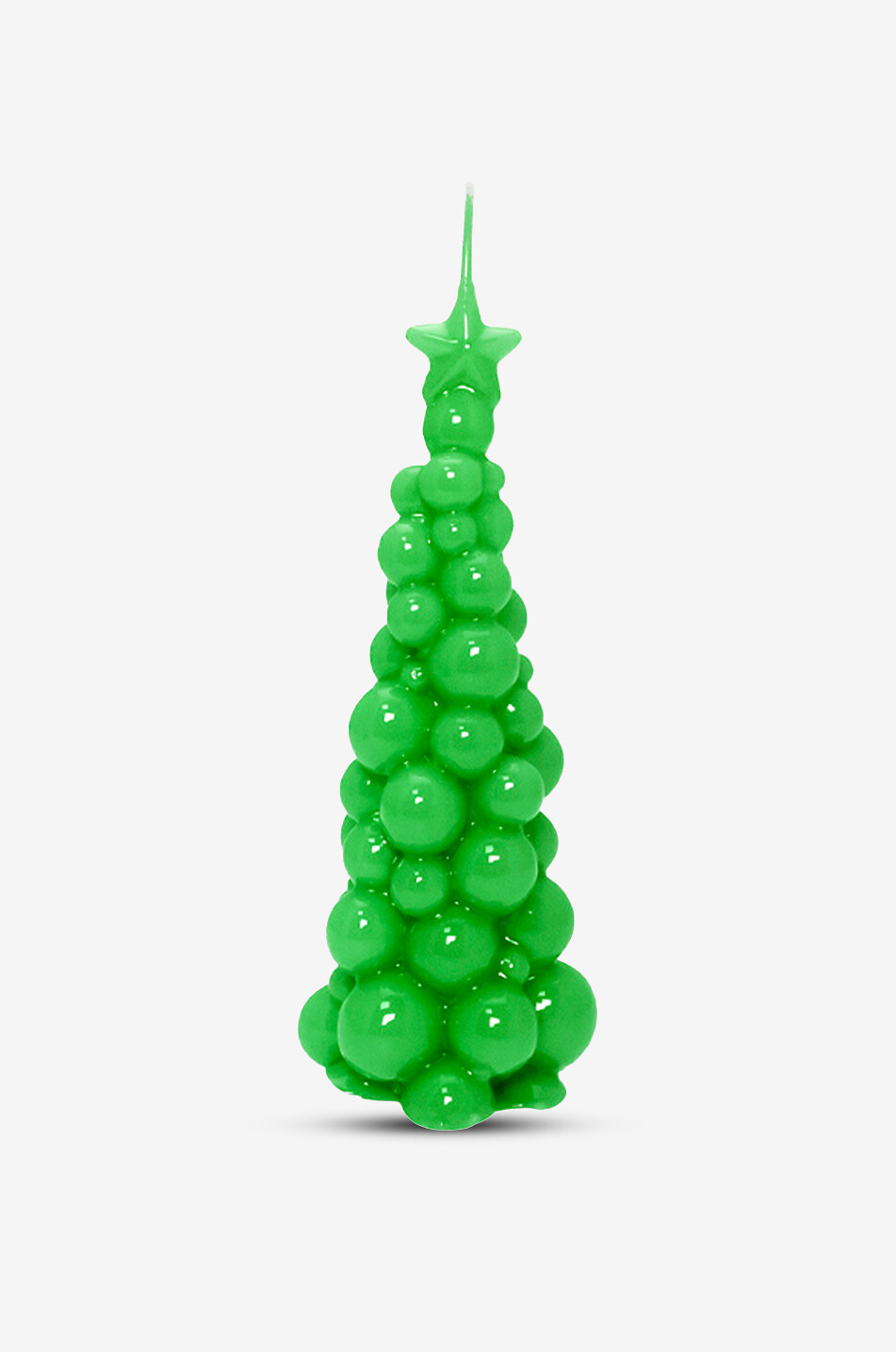 GRAZIANI Bougie sapin de Noël Mosca - H21 Maison VERT 1