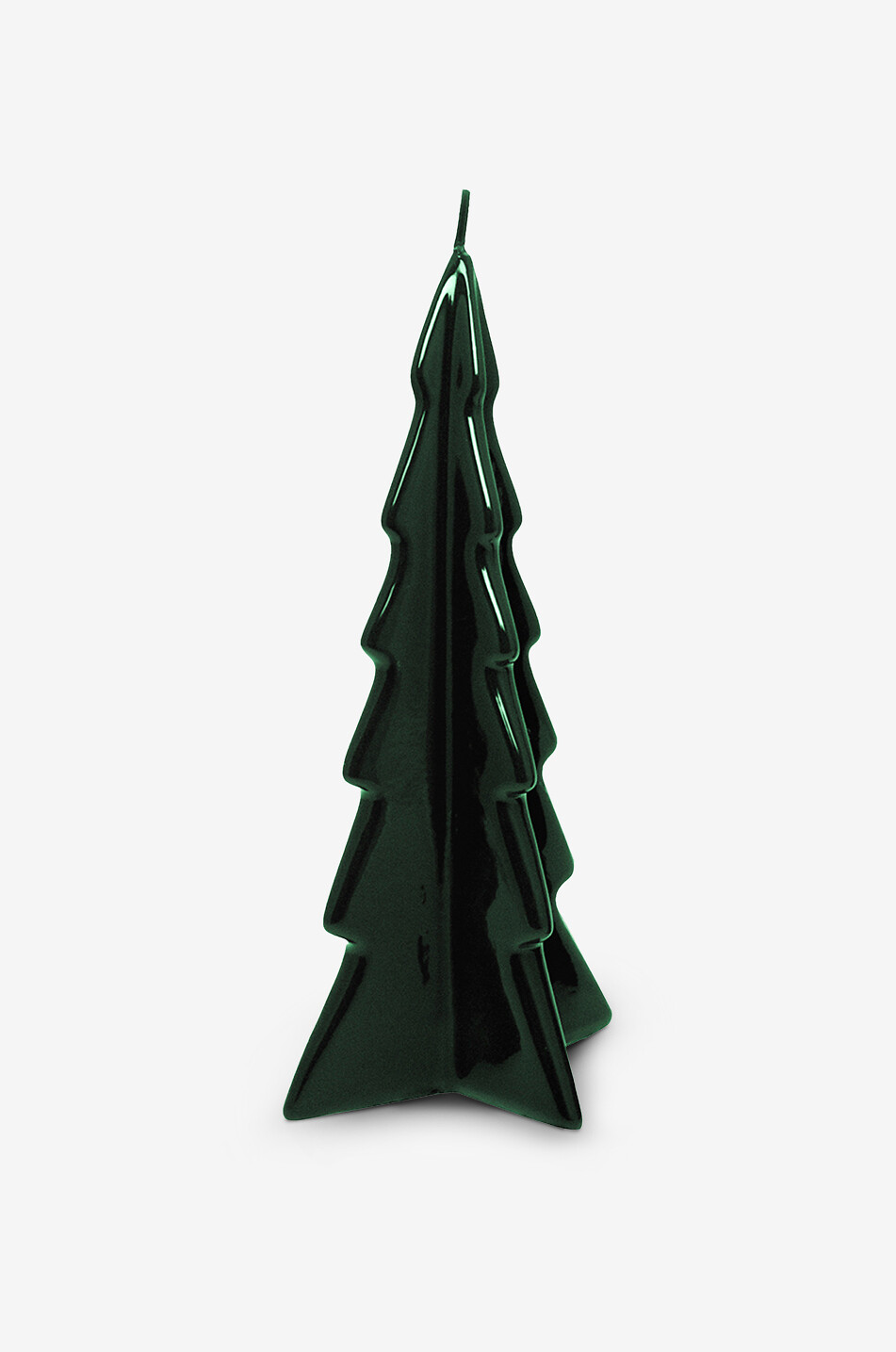 GRAZIANI Oslo fir-tree-shaped candle - H26 Home GREEN 1