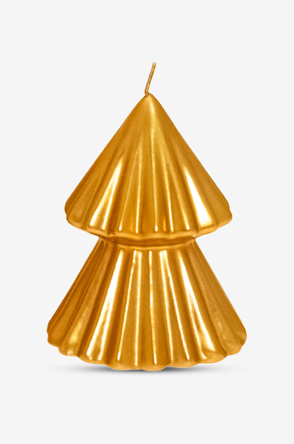 Metallic-Kerze in Tannenbaumform Tokyo - H12