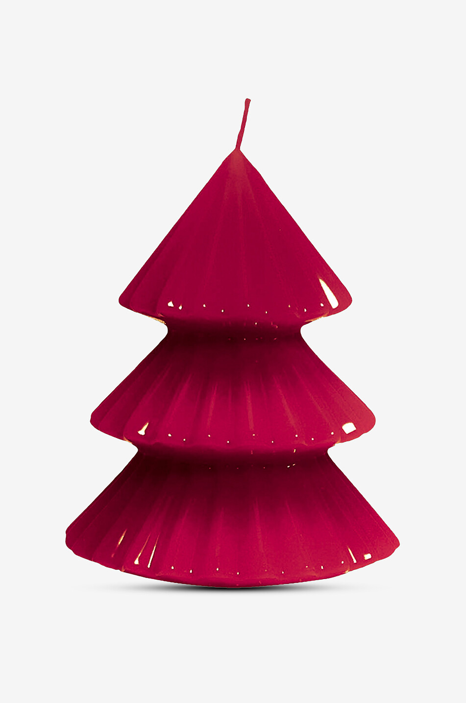 Lackierte Kerze in Tannenbaumform Tokyo - H17