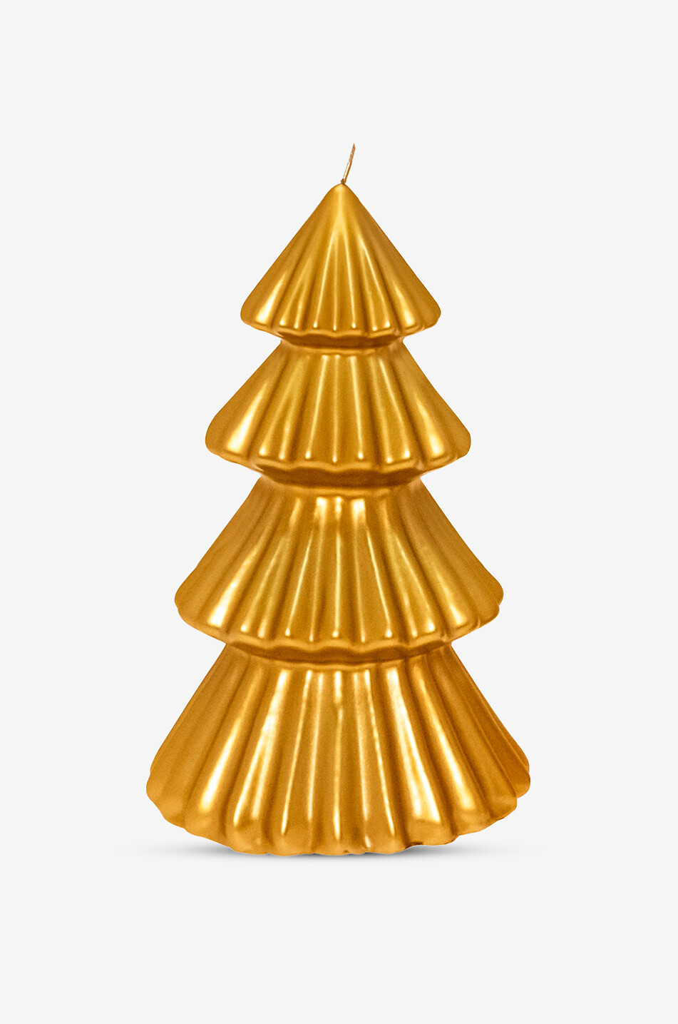 GRAZIANI Metallic-Kerze in Tannenbaumform Tokyo - H23 Haus GOLDEN 1