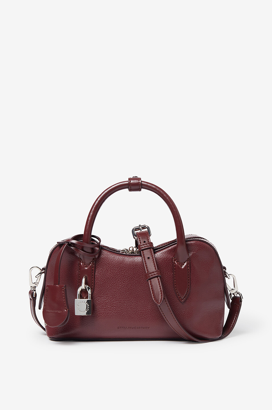 STELLA McCARTNEY Ryder Small VEGEA faux leather shoulder bag Women DARK RED 1