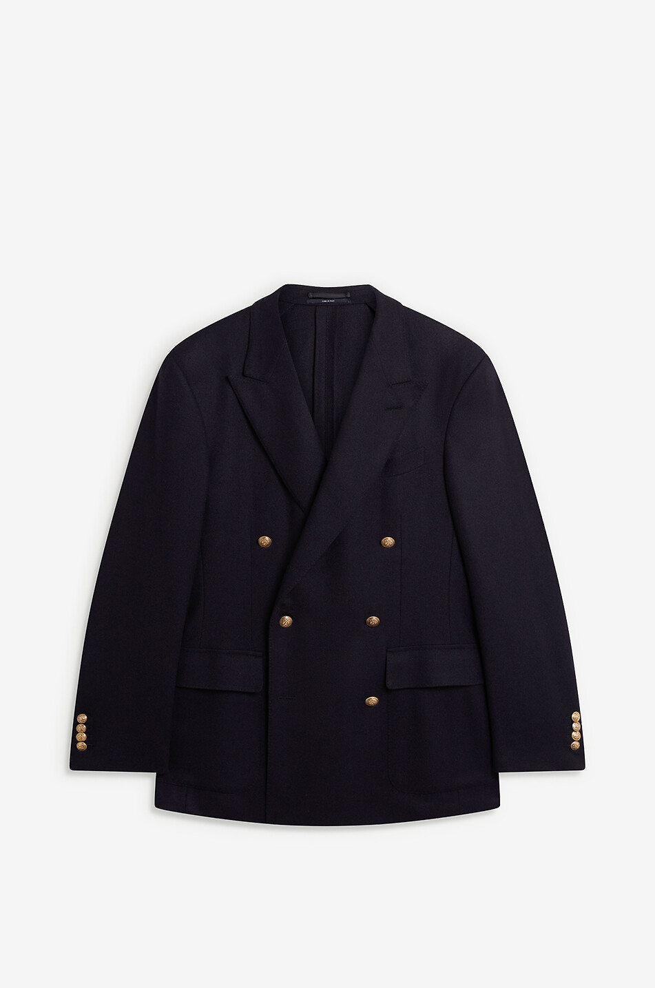 DUNHILL Zweireihiger Blazer aus Kaschmir Sports Herren DUNKELBLAU 1