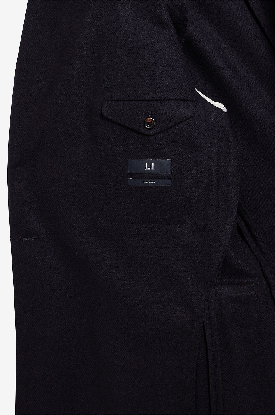 DUNHILL Zweireihiger Blazer aus Kaschmir Sports Herren DUNKELBLAU 10