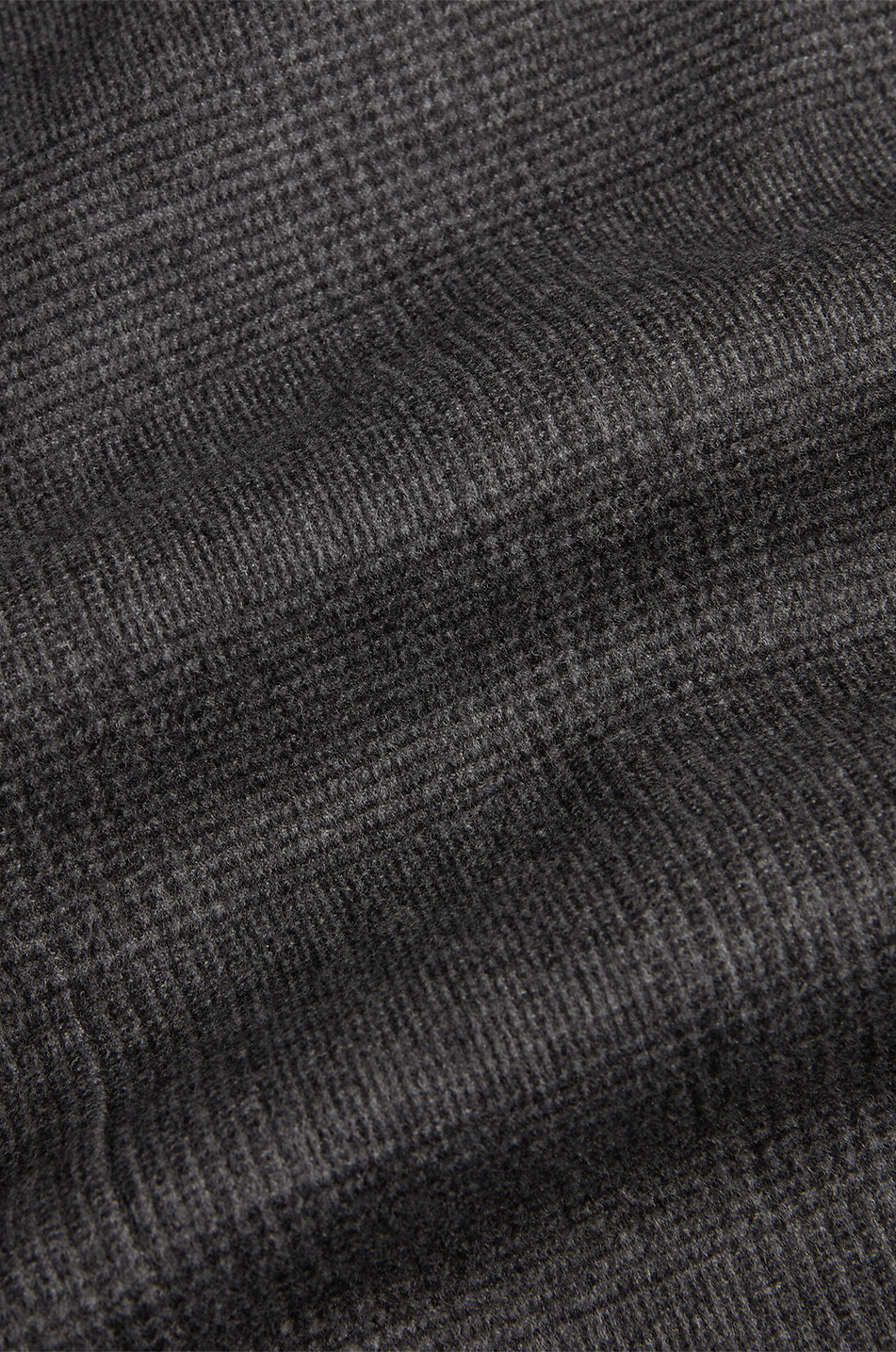 DUNHILL Wendbare Wolljacke mit Glen-Check-Karos Driving Jacket Herren DUNKELGRAU 8