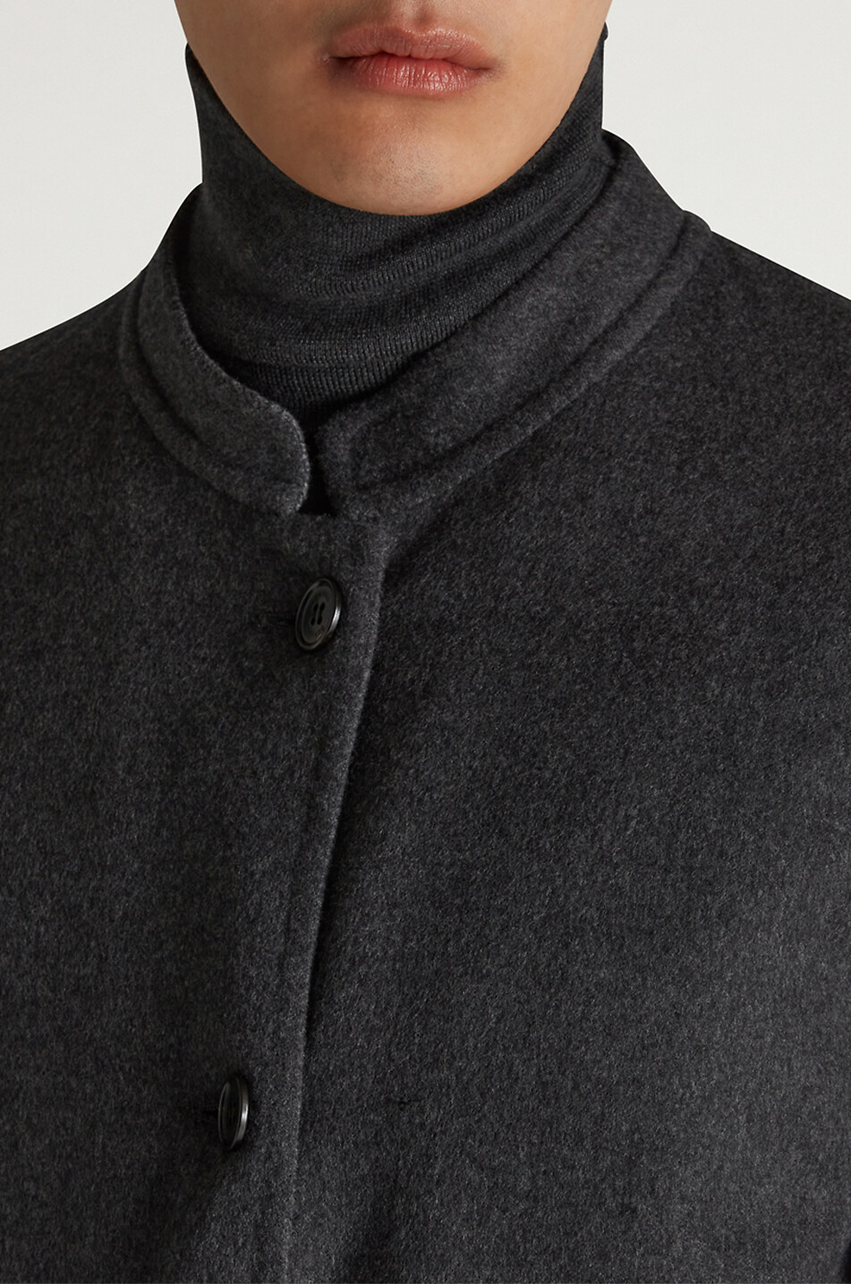 DUNHILL Wendbare Wolljacke mit Glen-Check-Karos Driving Jacket Herren DUNKELGRAU 5