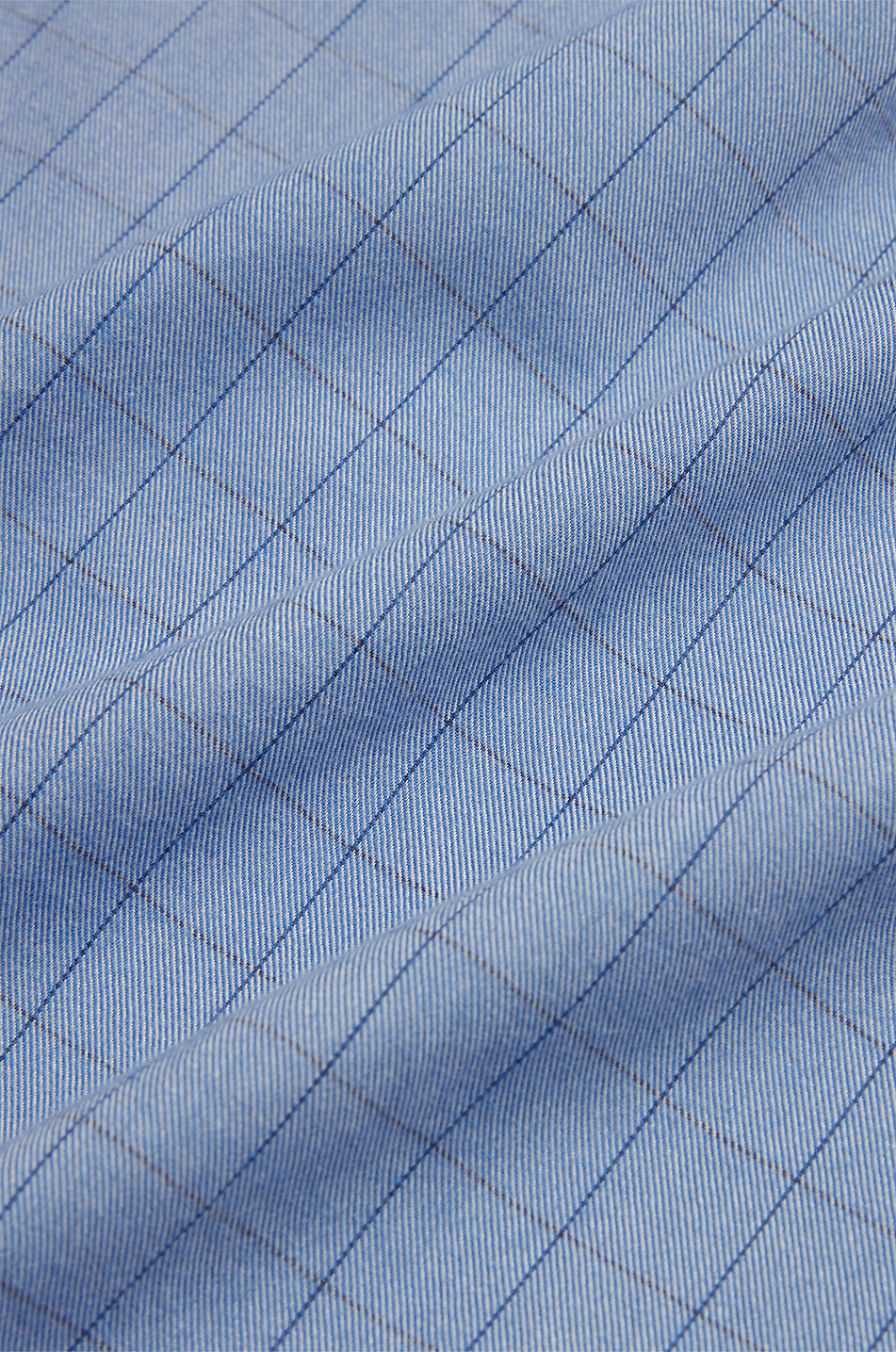 DUNHILL Giza Cash long-sleeved cotton shirt Men LIGHT BLUE 6