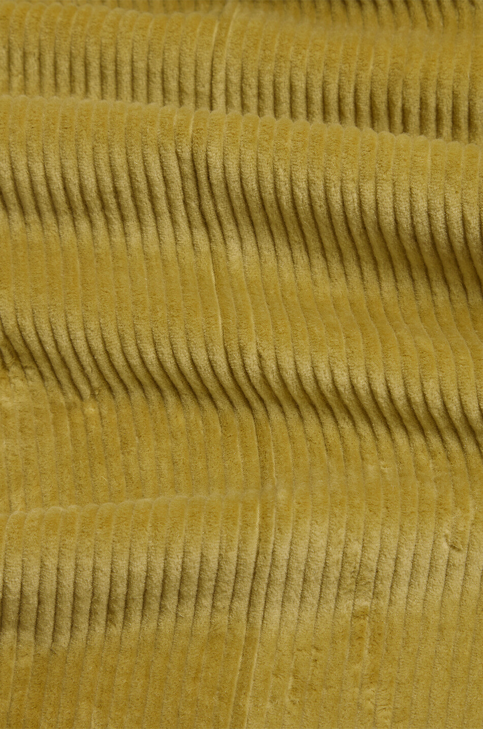 DUNHILL Double pleat cotton and cashmere corduroy trousers Men YELLOW 2