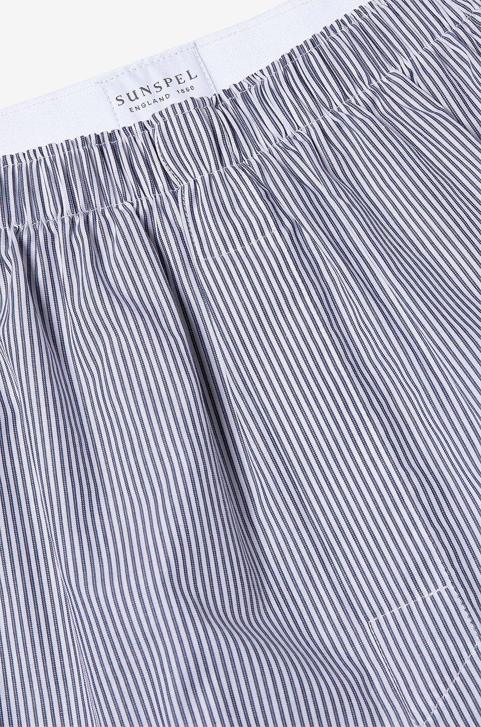 SUNSPEL Classic cotton boxer shorts Men DARK BLUE 2