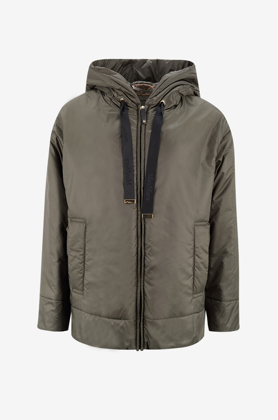 Veste ouatée à capuche et boutons pression Daria