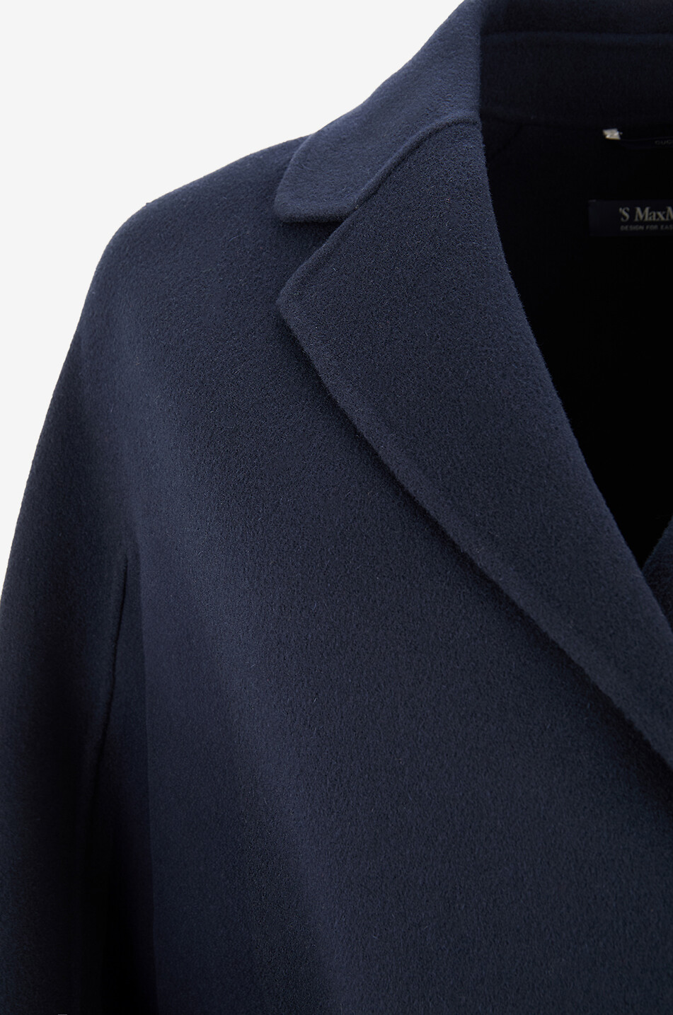 'S MAX MARA Langer Mantel aus Schurwolle Arona Damen DUNKELBLAU 3