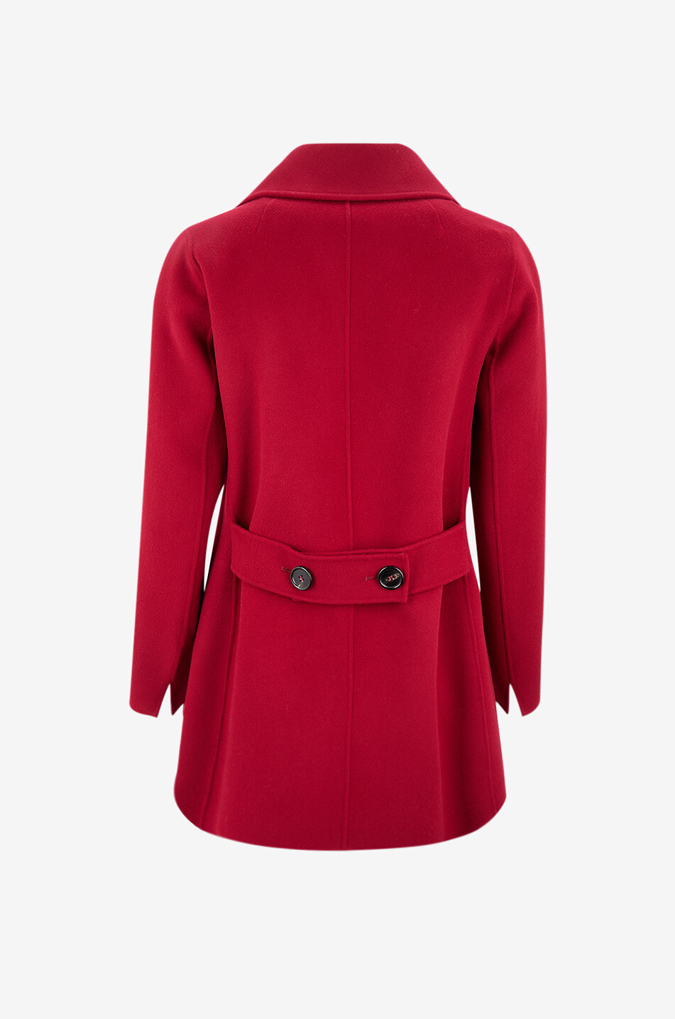 'S MAX MARA Caban en laine vierge Caban Femme ROUGE 2