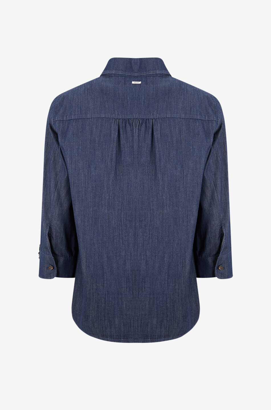 'S MAX MARA Jeanshemd mit Perlenstickereien Ellen Damen DUNKELBLAU 2