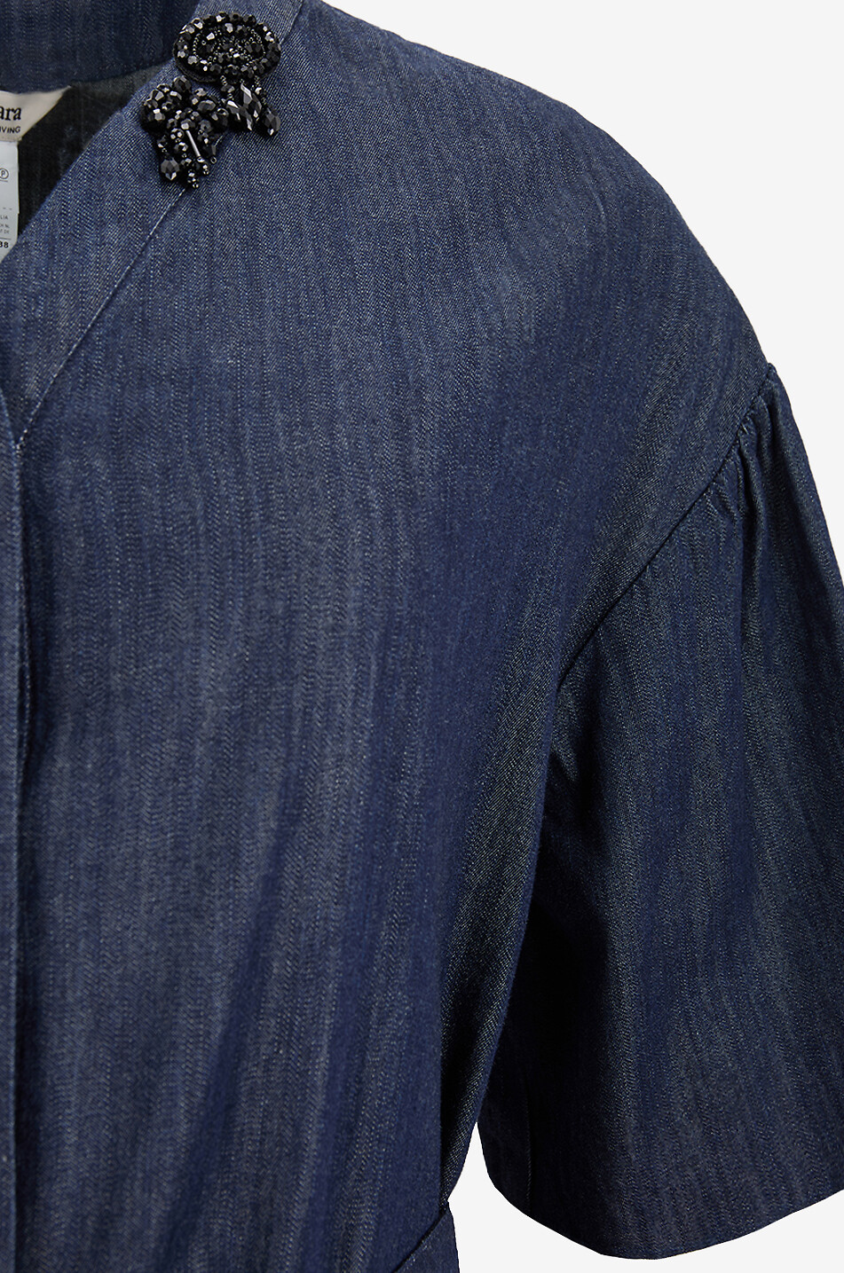 'S MAX MARA Dania denim midi shirt dress Women DARK BLUE 3