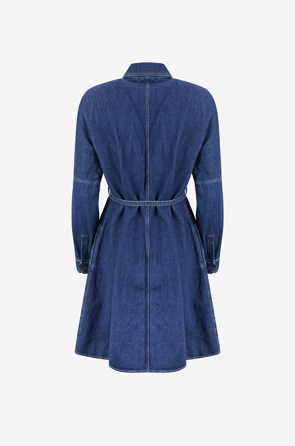 WEEKEND MAX MARA Balenio denim shirt dress Women DARK BLUE 2