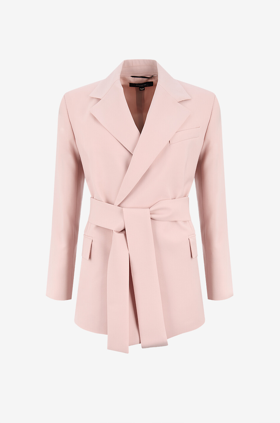 Teso virgin wool wrap suit jacket