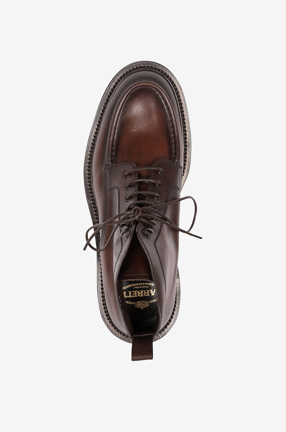 BARRETT Suede lace-up ankle boots Men LIGHT BROWN 8