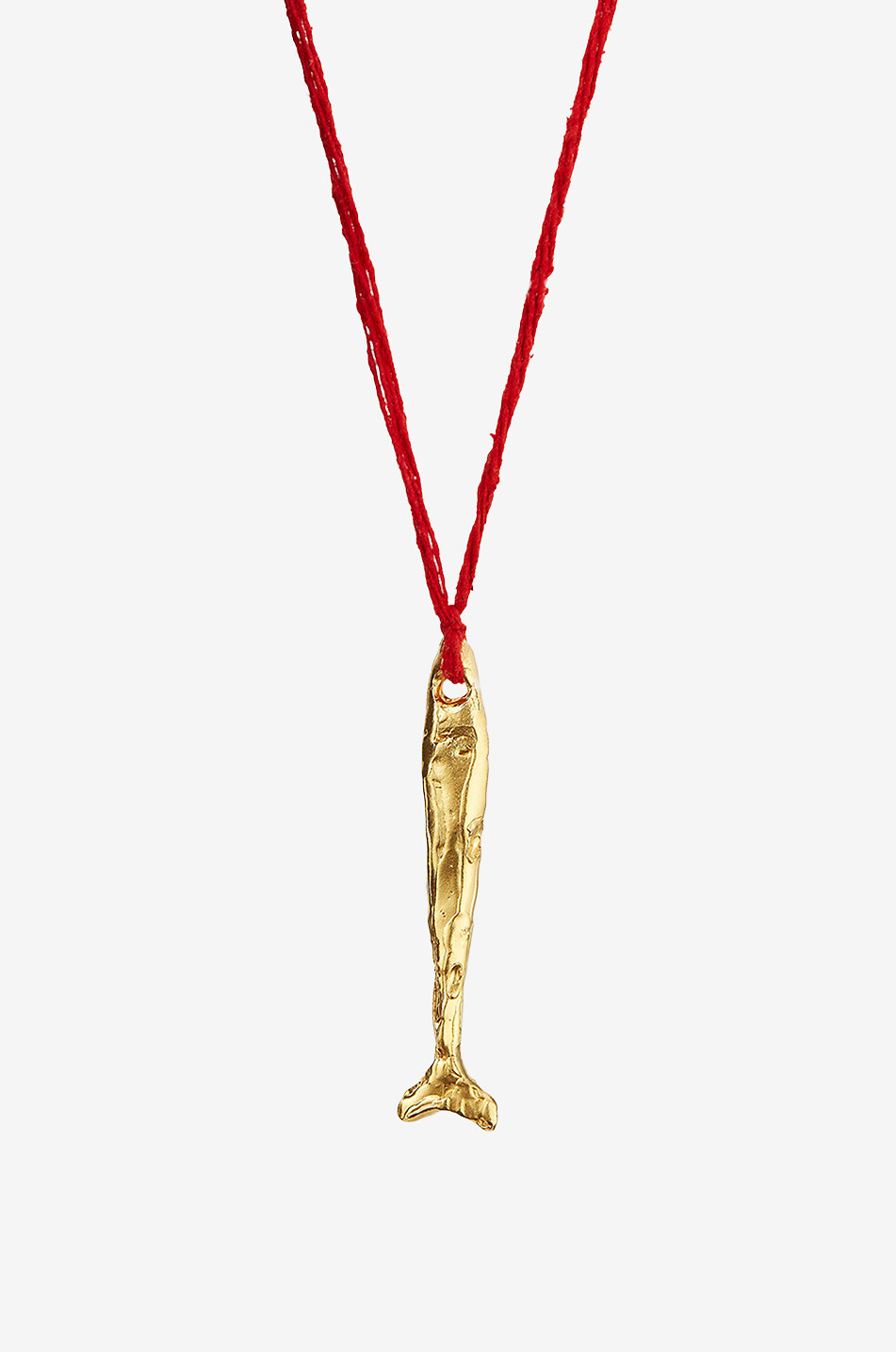ALIGHIERI JEWELLERY Lange Kordel-Halskette mit Anhänger The Catch Of The Day Damen GOLDEN 1