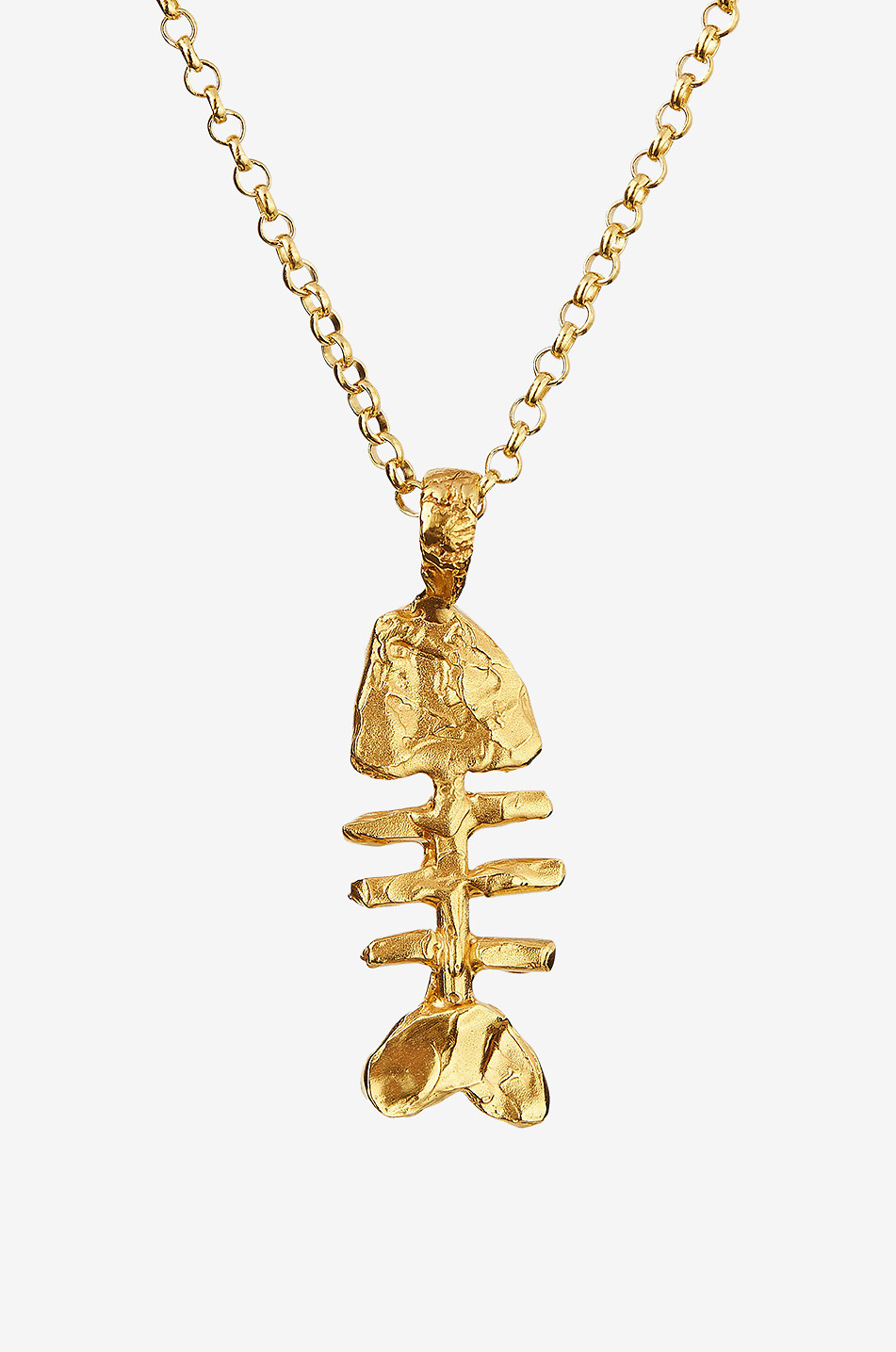 ALIGHIERI JEWELLERY Goldene Halskette mit Anhänger The Silhouette Of Summer Damen GOLDEN 1
