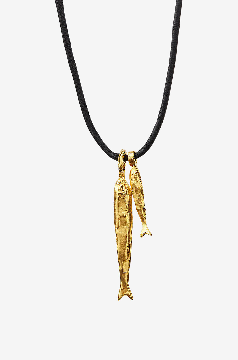 ALIGHIERI JEWELLERY The Gone Fishing cord necklace with pendants Women GOLDEN 1