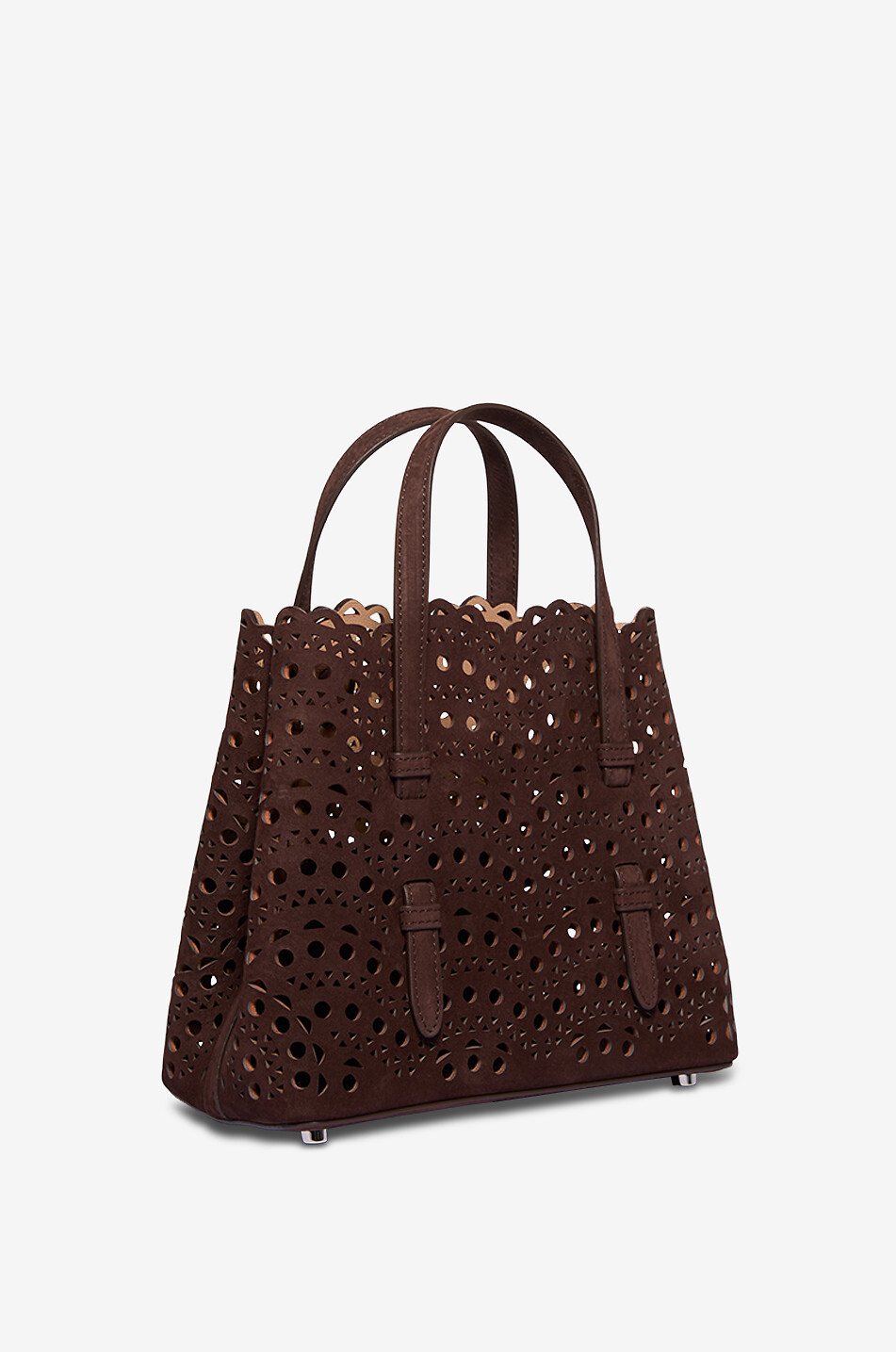 ALAIA☆MINA 20 2WAY トートバッグ BROWN Alaïa | Mina 20 vienne vague brown tote bag | Savannahs