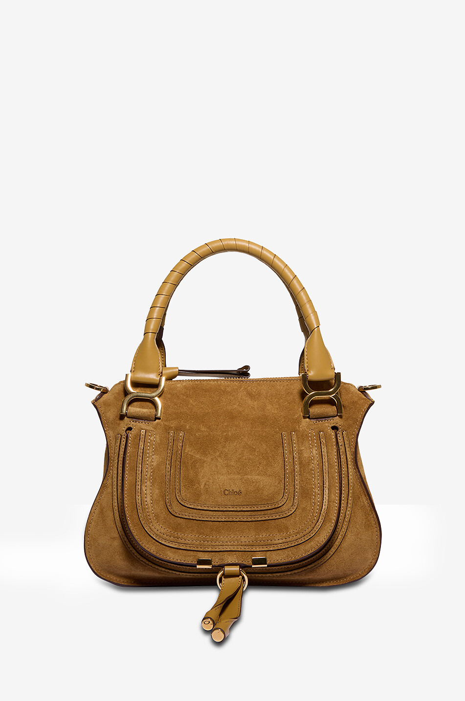 Marcie Small suede hand and shoulder bag