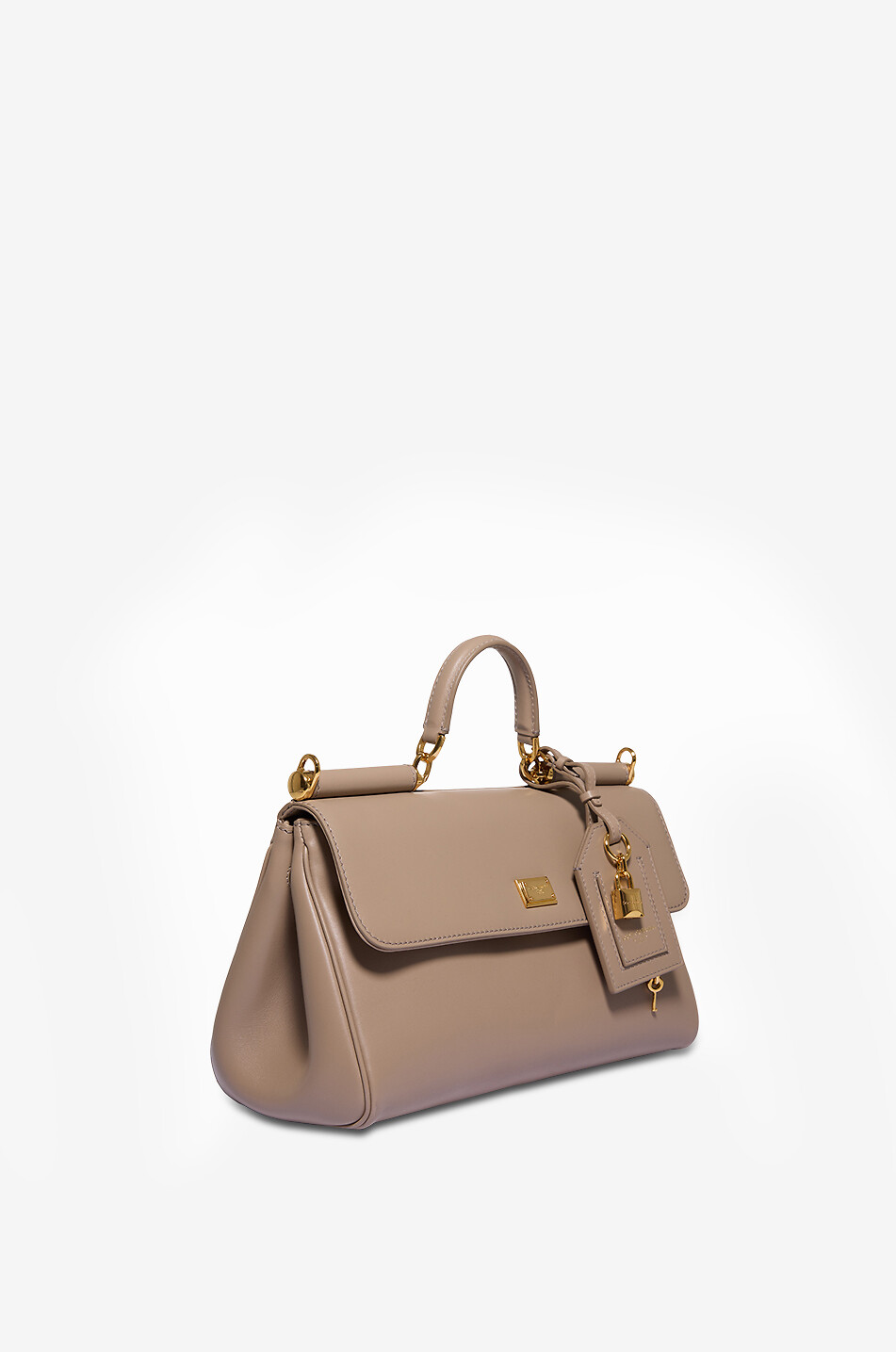 Sac à main en cuir de veau plongé My Sicily DOLCE GABBANA