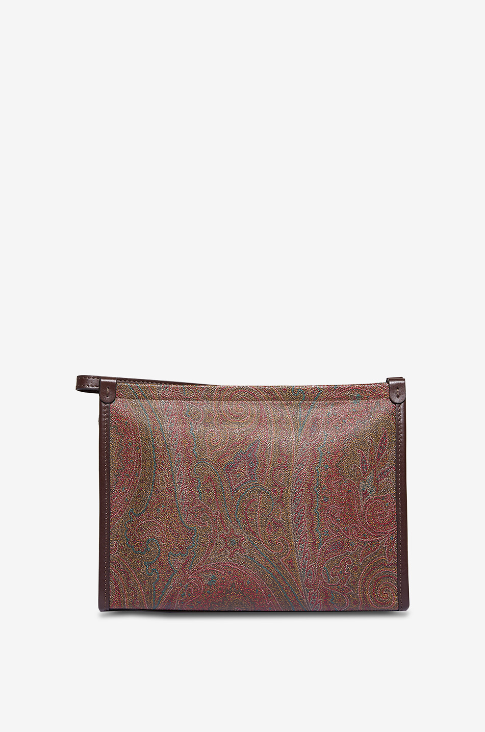 ETRO Pochette en toile enduite brodée Arnica Agostino Iacurci Femme MULTICOLORE 5