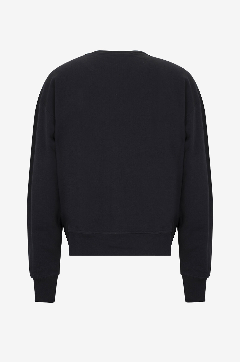 ALEXANDER McQUEEN Sweat-shirt à col rond floqué McQUEEN Homme NOIR 2