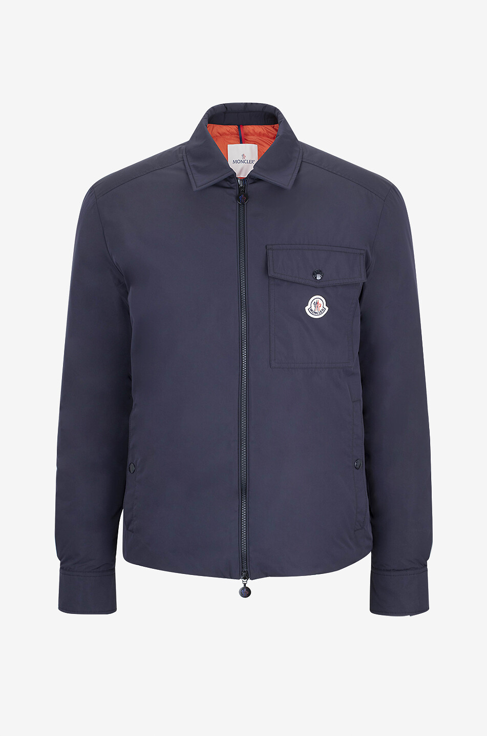 Vigeon down shirt jacket - MONCLER - DARK BLUE - Bongénie