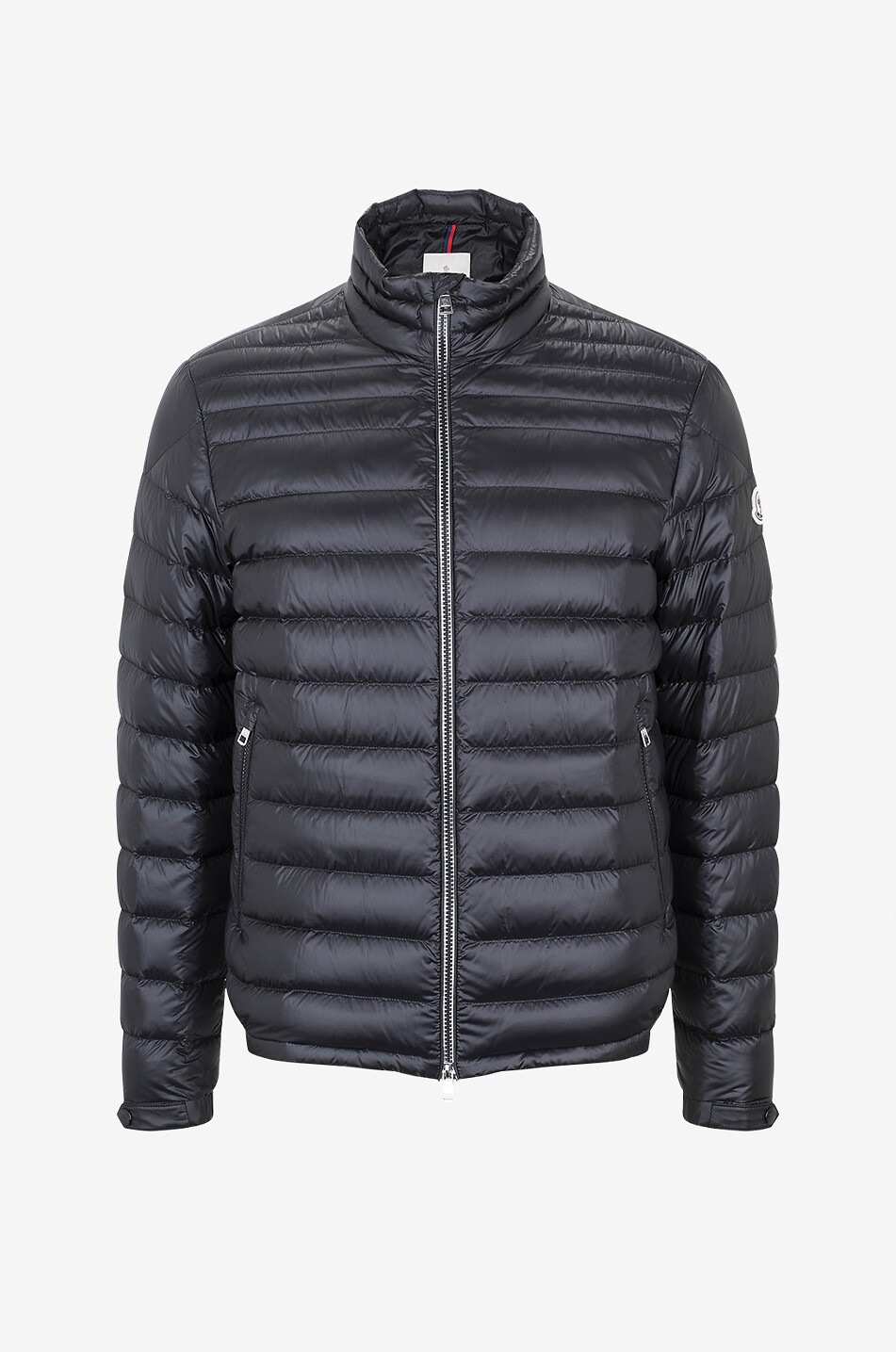 MONCLER Arnique lightweight short down jacket with stand-up collar Men BLACK 1