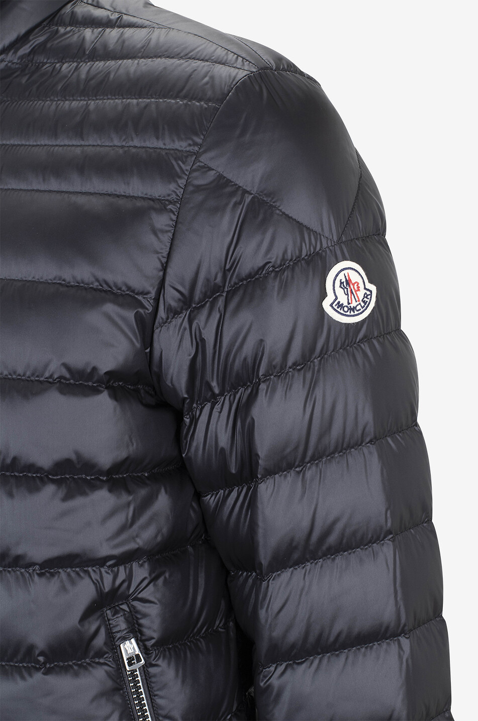 MONCLER Arnique lightweight short down jacket with stand-up collar Men BLACK 3