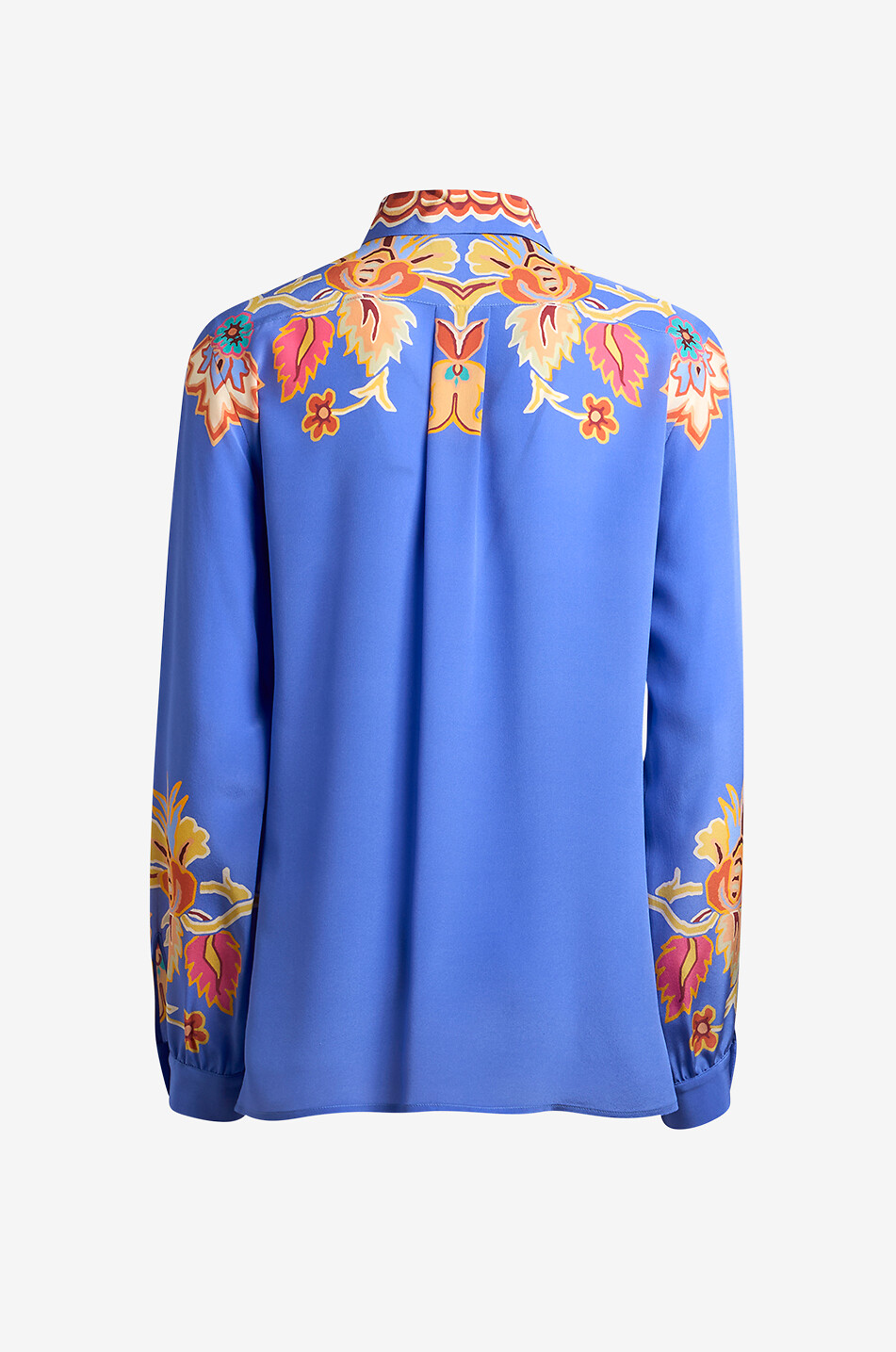 ETRO Paisley Florals printed silk shirt Women MULTI COLOURED 2