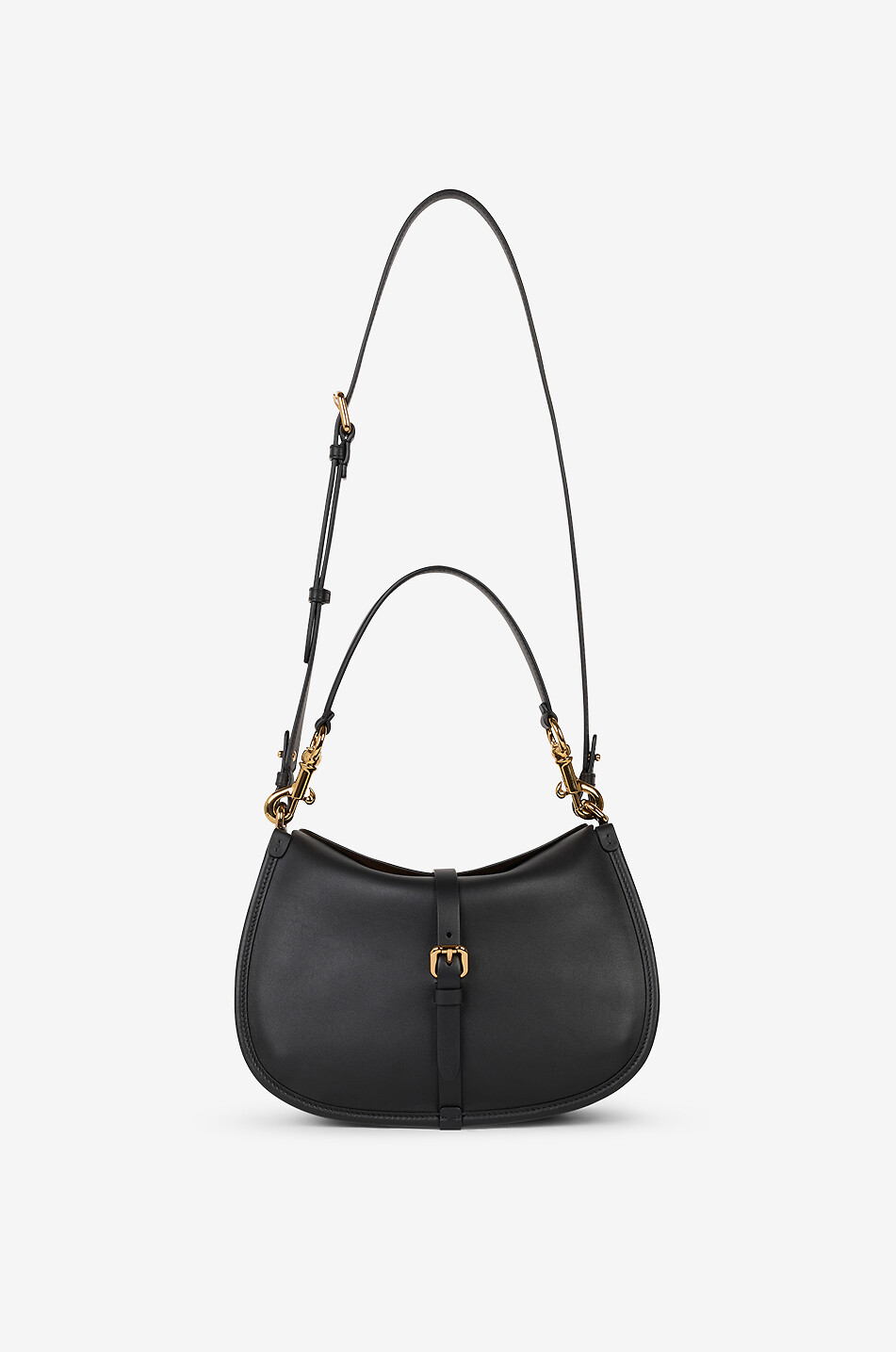 ETRO Schultertasche aus Glattleder Pony Medium Damen SCHWARZ 6