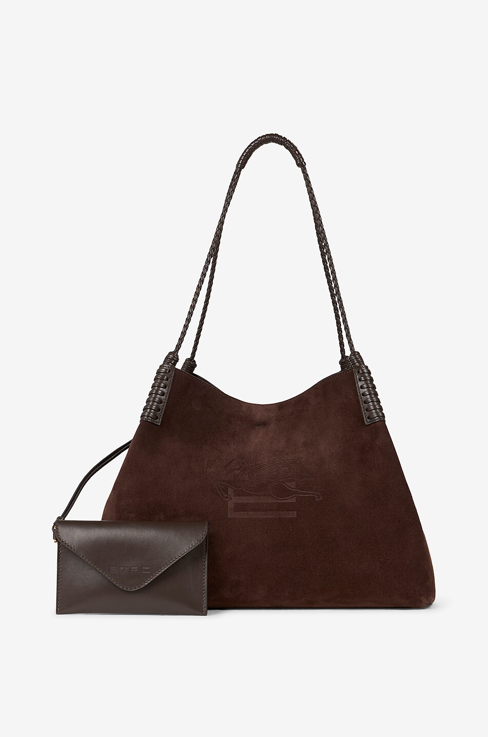 ETRO Shopper aus Wildleder Libra Medium Damen BRAUN 2