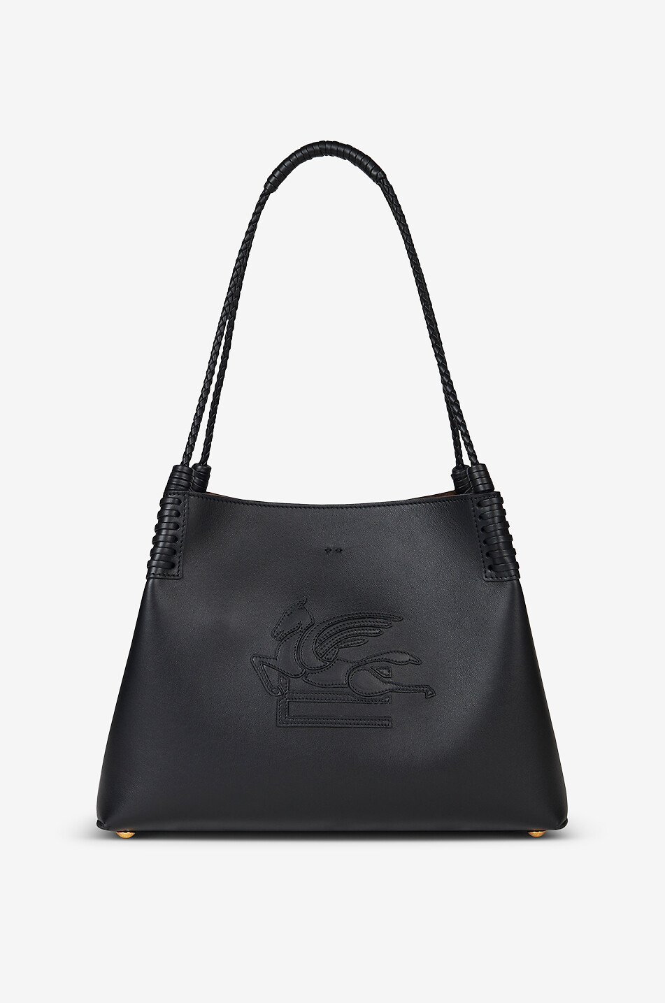 Shopper aus Glattleder Libra Small