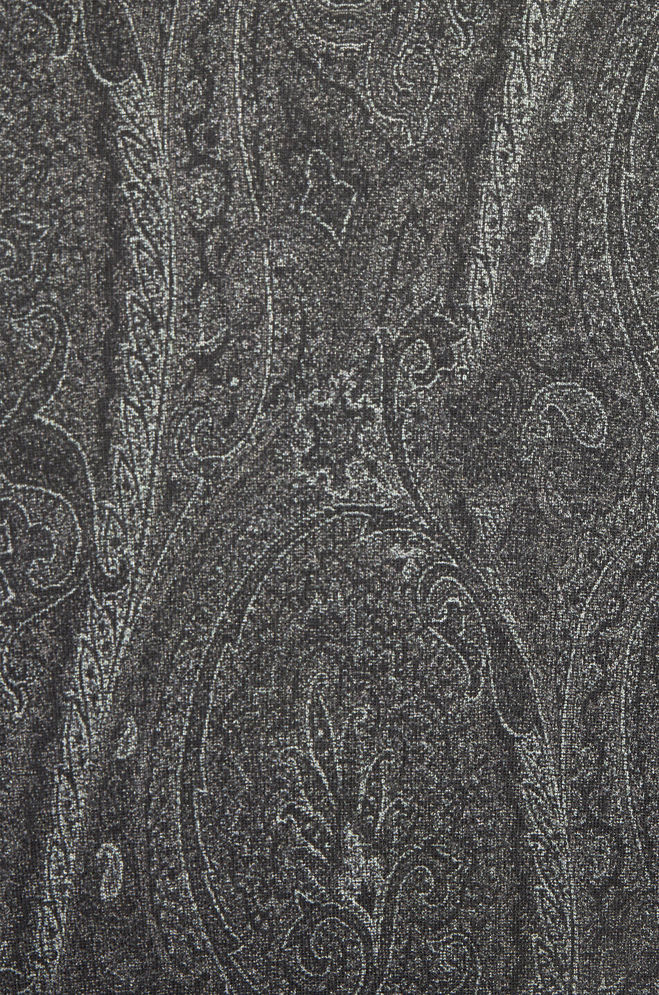 ETRO Paisley cashmere and silk fine-gauge turtleneck jumper Men DARK GREY 3