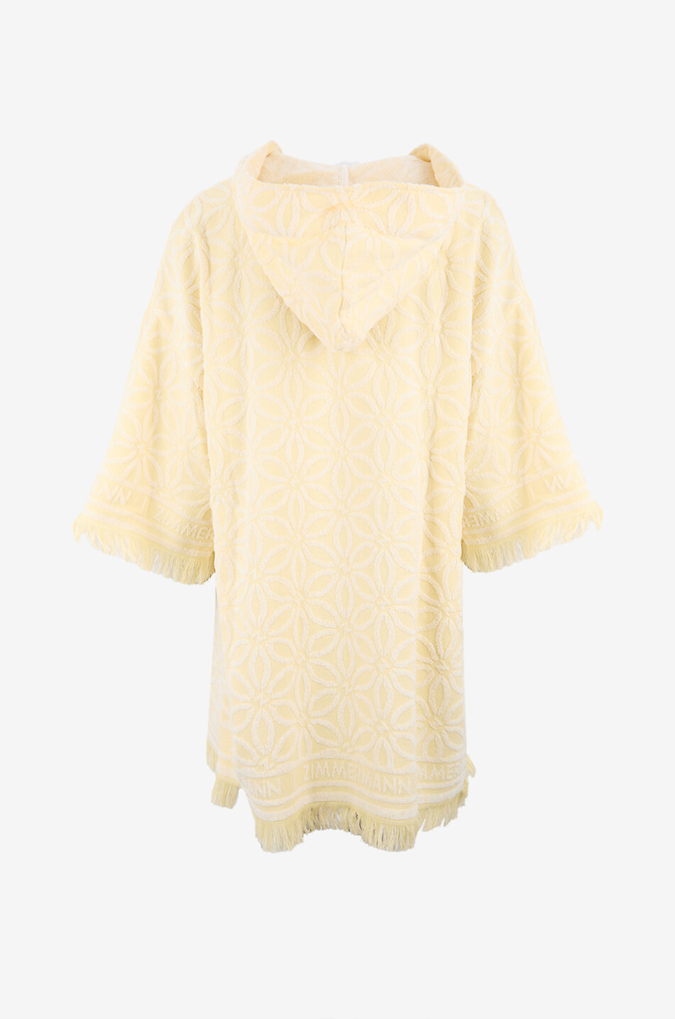 ZIMMERMANN Coco Towel hooded terry mini dress Women LIGHT YELLOW 2
