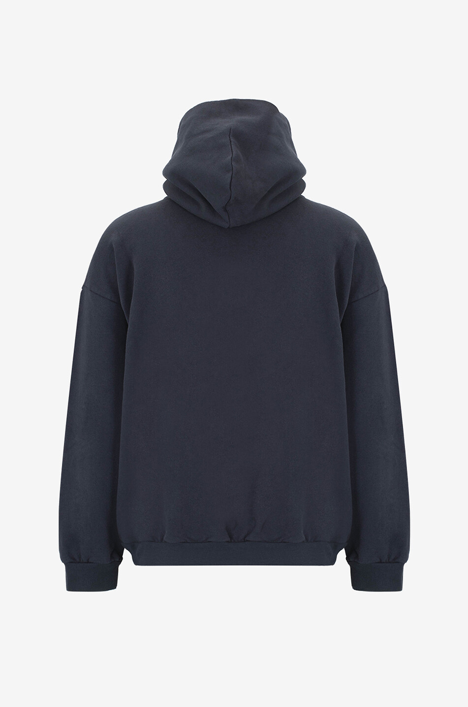 BALENCIAGA Sweat-shirt à capuche Medium Fit Nano BB Homme NOIR 2