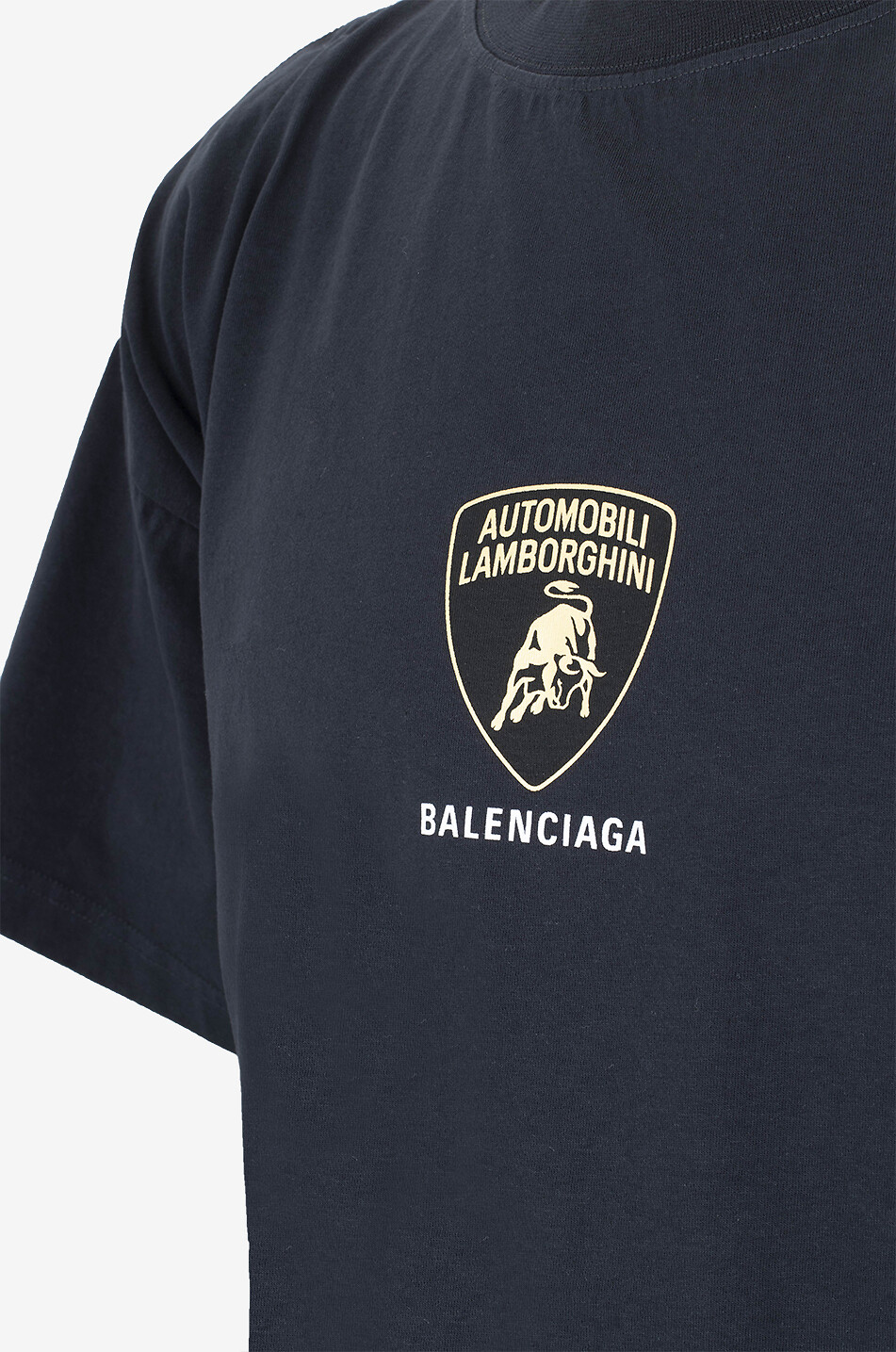 BALENCIAGA T-shirt à manches courtes Oversize Balenciaga | Automobili Lamborghini Homme NOIR 3