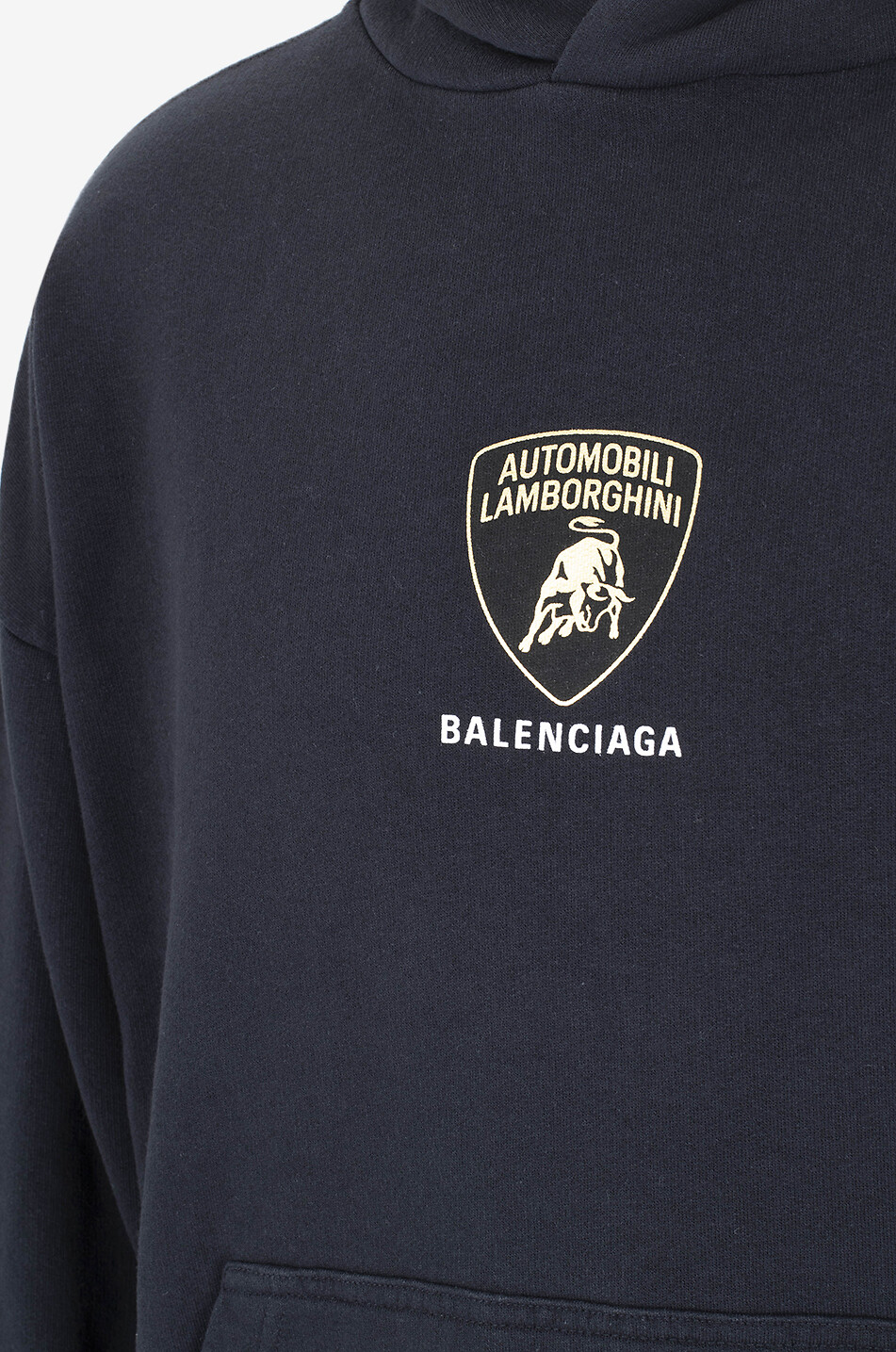 BALENCIAGA Sweat-shirt à capuche Medium Fit Balenciaga | Automobili Lamborghini Homme NOIR 3