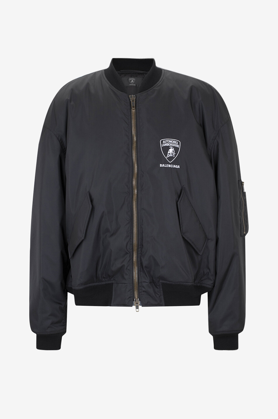 Bomberjacke aus technischem Canvas Balenciaga | Automobili Lamborghini